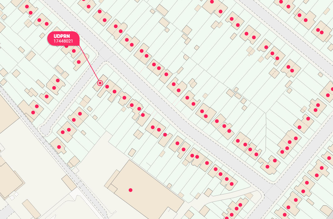 AddressBase Core - UDPRN: Unique Delivery Point Reference Number