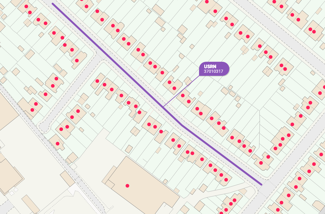 AddressBase Core - USRN: Unique Street Reference Number